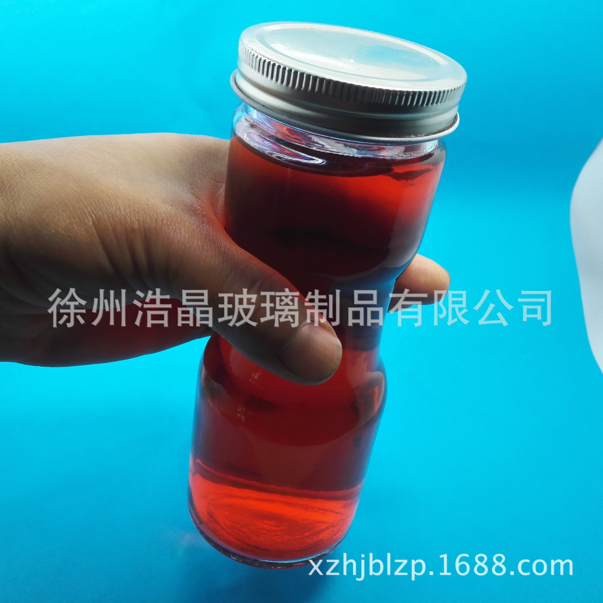 便携咖啡瓶营养麦片玻璃瓶高品质粉剂瓶蛋白粉玻璃瓶厂家