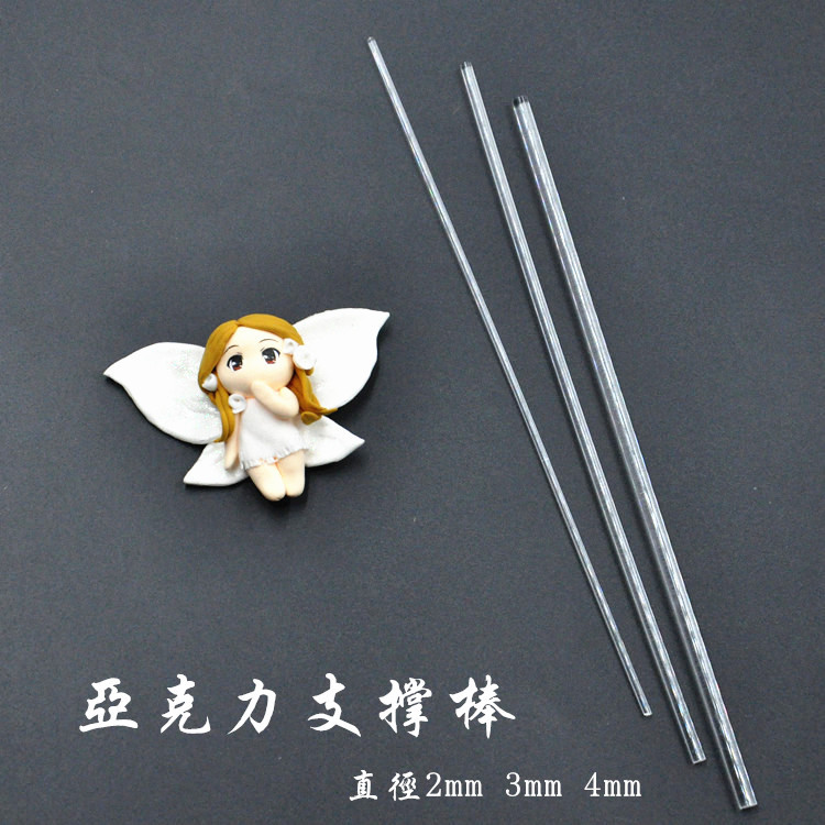 Transparent acrylic organic glass ultra light clay