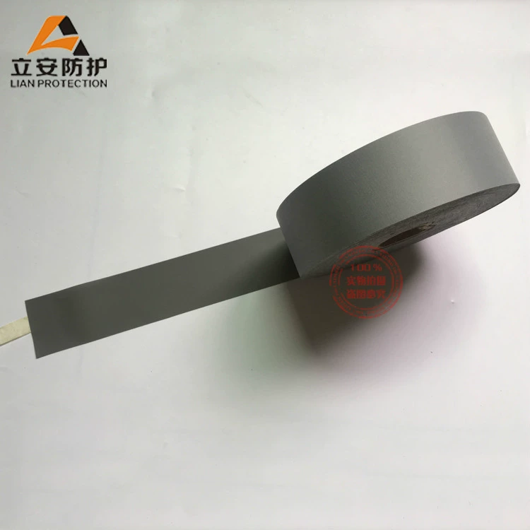 Прямая поставка с фабрики Puliang химическое волокно светоотражающая ткань 5 см полиэстер Светоотражающая полоса нейлоновая светоотражающая лента одежда светоотражающий материал