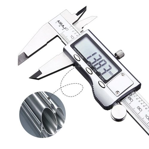 Vernier caliper stainless steel caliper waterproof and dustproof vernier caliper high precision industrial grade household vernier caliper