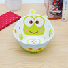 The new martial amine cartoon -shaped bowl -proof printing printed children's tableware Mei Dia Creative Babies Diet Bowl imitation porcelain