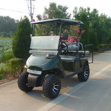 景区游览拉客警务巡逻高尔夫款式油电混合四轮燃油代步观光车批发