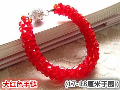 Хрустальная bracelet, милая модная чёрная бусиновая браслета для учащихся начальной школы, женский стиль, японский и корейский, корейский стиль, подарок на день рождения