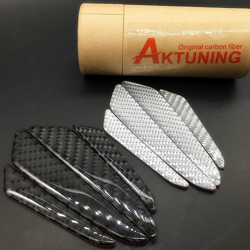 Противоударная полоса двери из углеродного волокна автомобильная отделка дверной стойки стирания