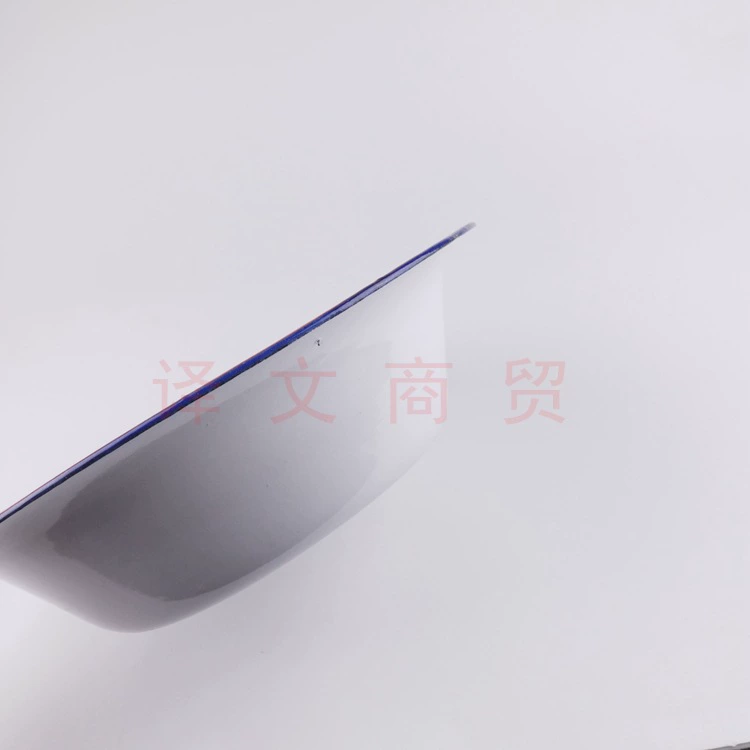 Эмаль Huaiping Чаша для дома настольная отварная чашка декор ресторана светлая эмалированная чаша старая ностальгическая печать эмалированная чаша