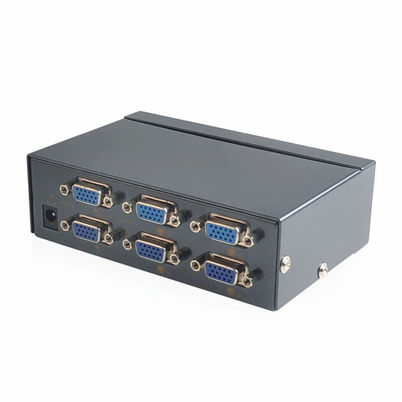 ЭКЛ-214R VGA переключатель переключатель 2 выхода 2 Entroster Четыре Дополнительных 500MHz Инженерного класса ограничитель дистанционного управления