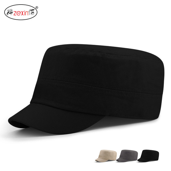 Full portable outdoor short eaves large size military hat men and…