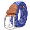 Woven elastic universal belt suitable for men and women for leisure