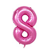 Digital fuchsia balloon, 40inch