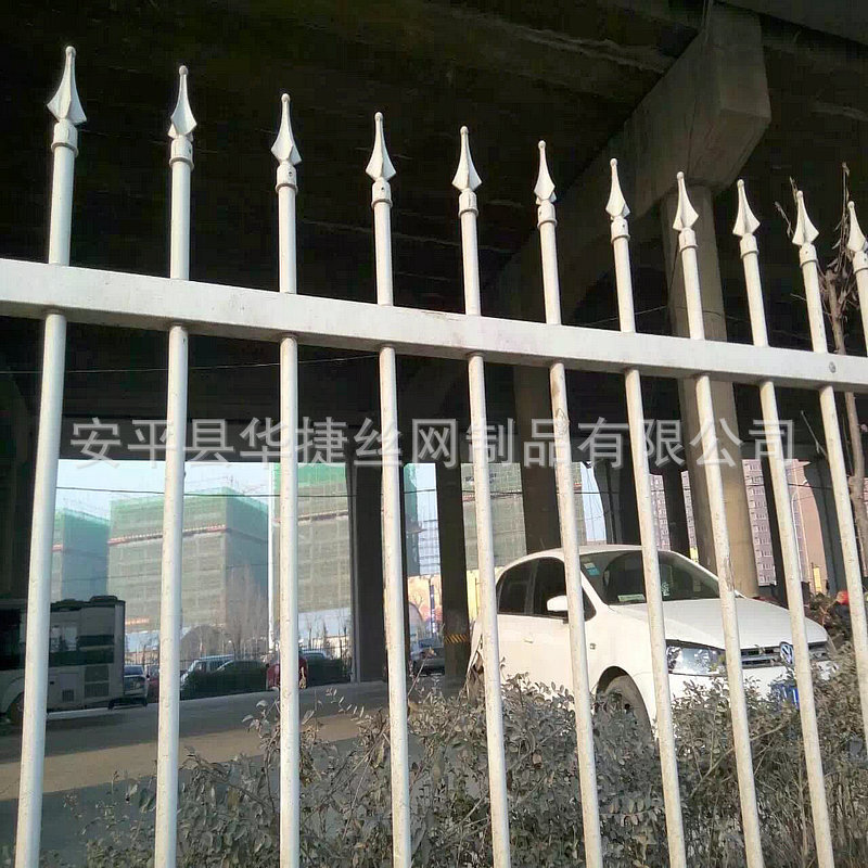 【锌钢护栏】现货供应锌钢校园院墙护栏 工厂小区围墙锌钢护栏