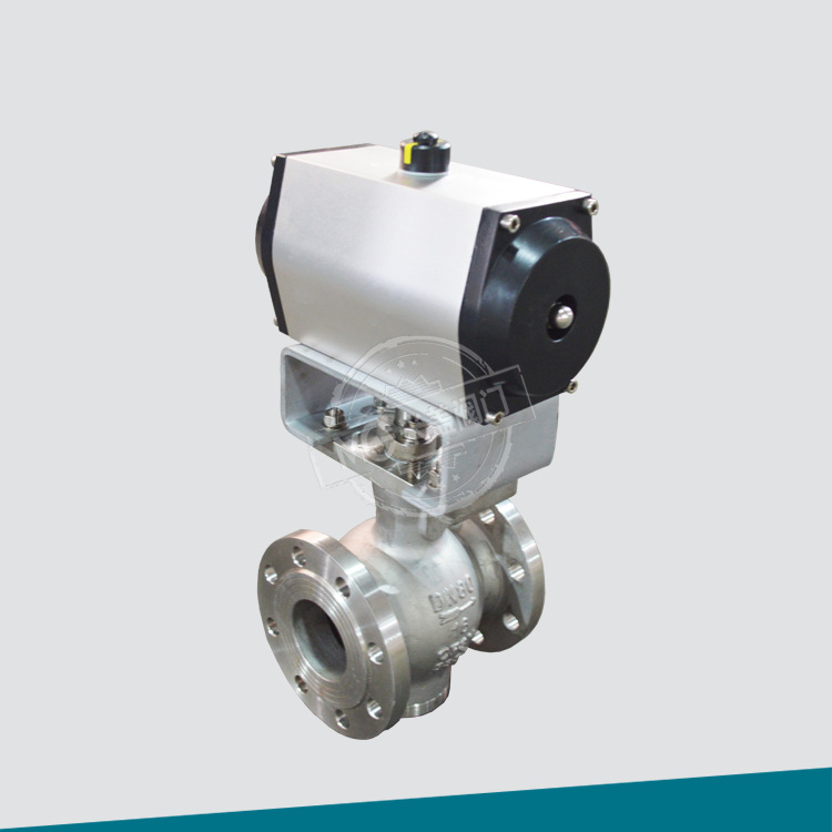 316L气动偏心半球阀V型固定式软密封切断球阀酱酒管道阀PQ640F-1