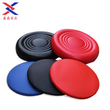 pu皮凳面红黑蓝色软包皮面圆形凳面28 32 35直径软包圆凳吧凳面