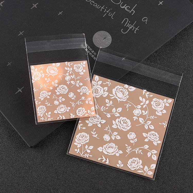 批发烘焙蔓越莓饼干袋 蛋黄酥包装袋 试用装小样包装袋发饰包装