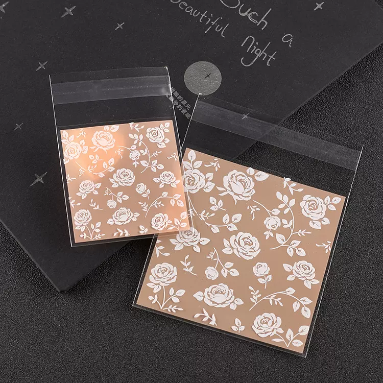 批发烘焙蔓越莓饼干袋 蛋黄酥包装袋 试用装小样包装袋发饰包装