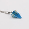 Fashionable accessory, agate crystal, pendant, necklace, simple and elegant design, wholesale