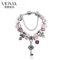 Фуксия подвеска, бисер bracelet, украшение, аксессуар, европейский стиль, оптовая