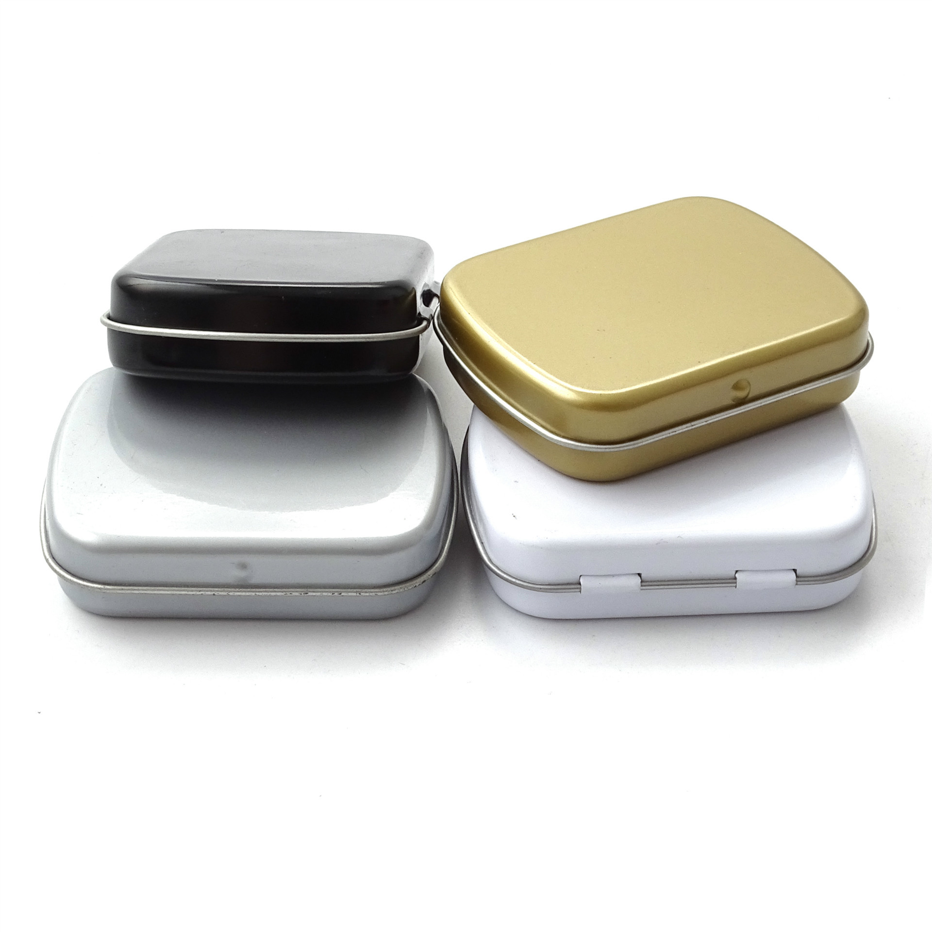 Caja de caramelo pequeña caja de hierro tableta de menta caramelo hierro puede portátil sanqi polvo de compresión tableta de medicina tableta caja de hojalata