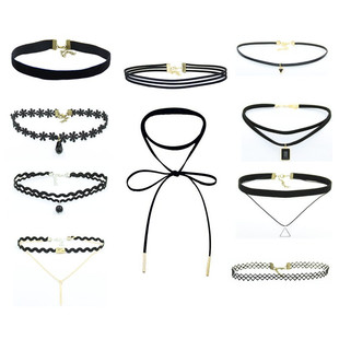 �羳��Ʒ����u�ٽzchoker���K���i朽M�����b��ɫ�n���q�Ȧ