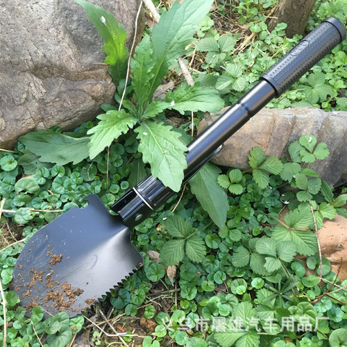 Factory price wholesale multi-functional engineer shovel life-saving shovel camping shovel folding shovel vehicle small outdoor self-defense