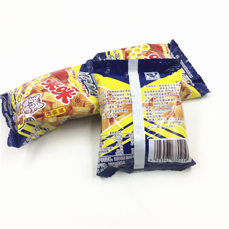 马来西亚风味咪咪虾条 蟹块2款可选 1袋*40小包*20G/小包