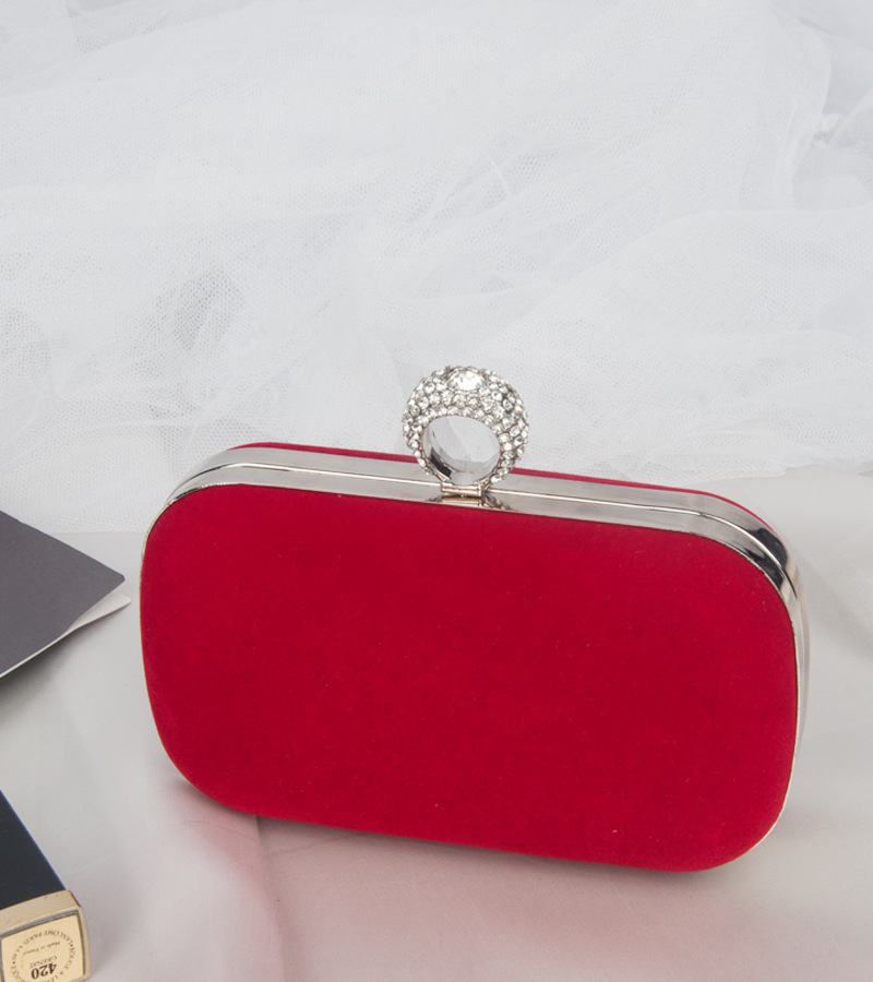 Bolsa de cena de terciopelo clásica retro cheongsam vestido bolso de lujo transfronterizo de alta calidad bolso de diamantes bolso clucth bolsa