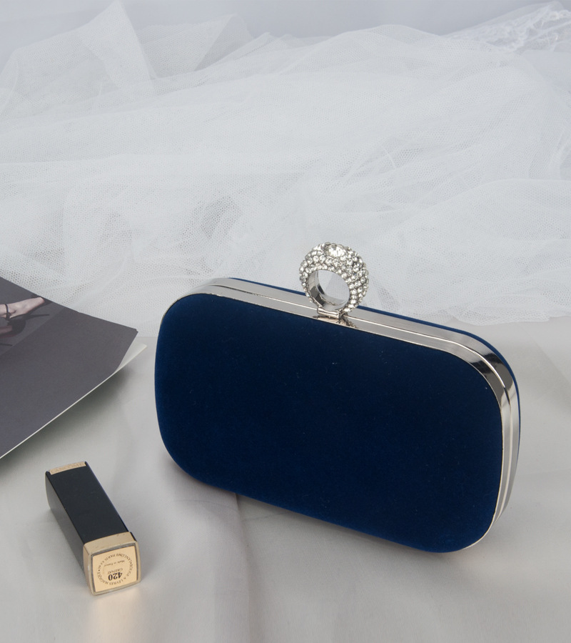 Bolsa de cena de terciopelo clásica retro cheongsam vestido bolso de lujo transfronterizo de alta calidad bolso de diamantes bolso clucth bolsa