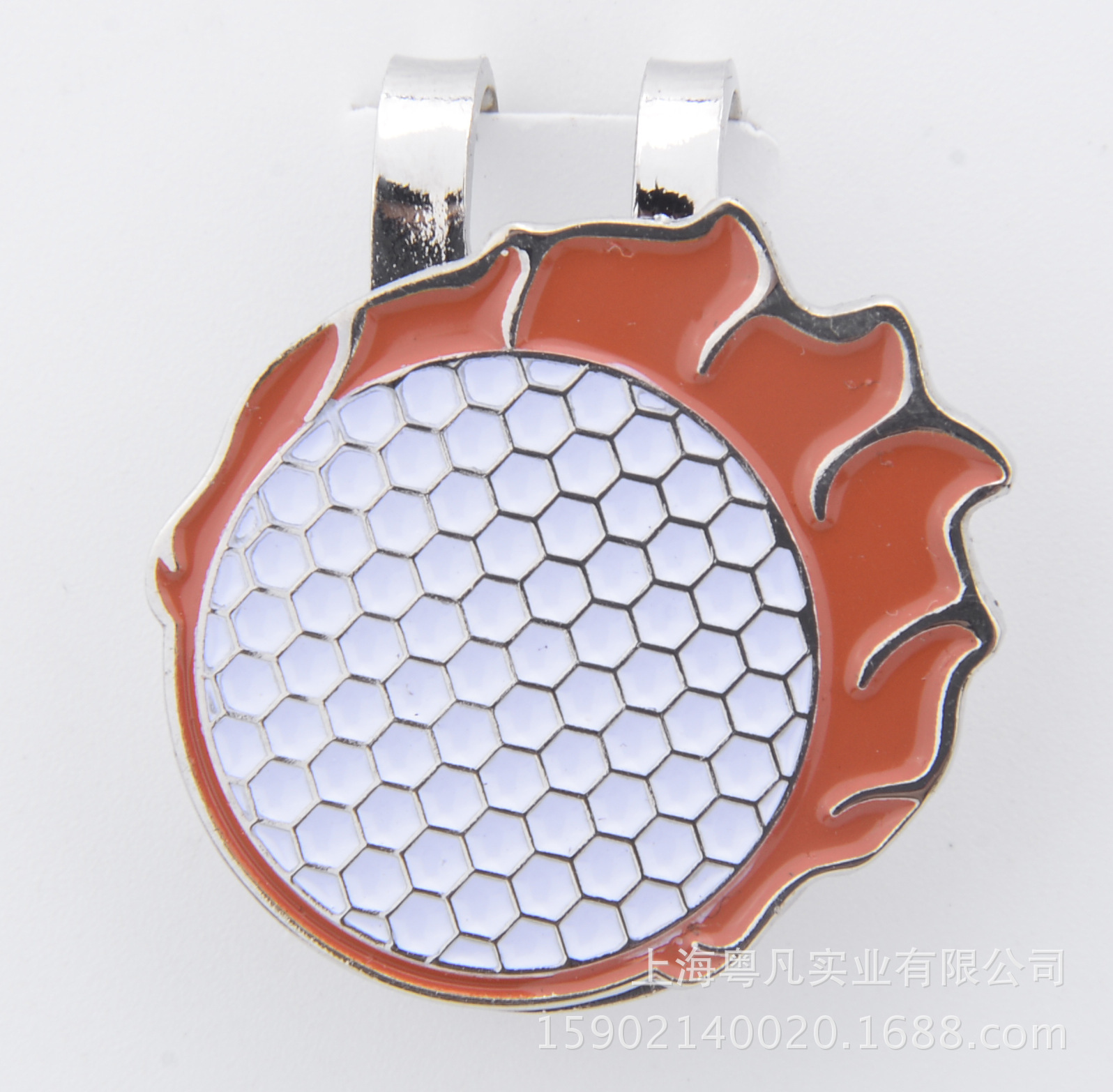 Auto-Suministro de fábrica en stock suministros de golf accesorios clip de imán de metal para consulta de dibujo clip de sombrero de golf