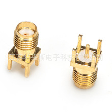 SMA-KE���Ľ� �������ڿ� 1.7mm��࣬50ŷ��ͭ�ƽ� �ܳ�13.5MM