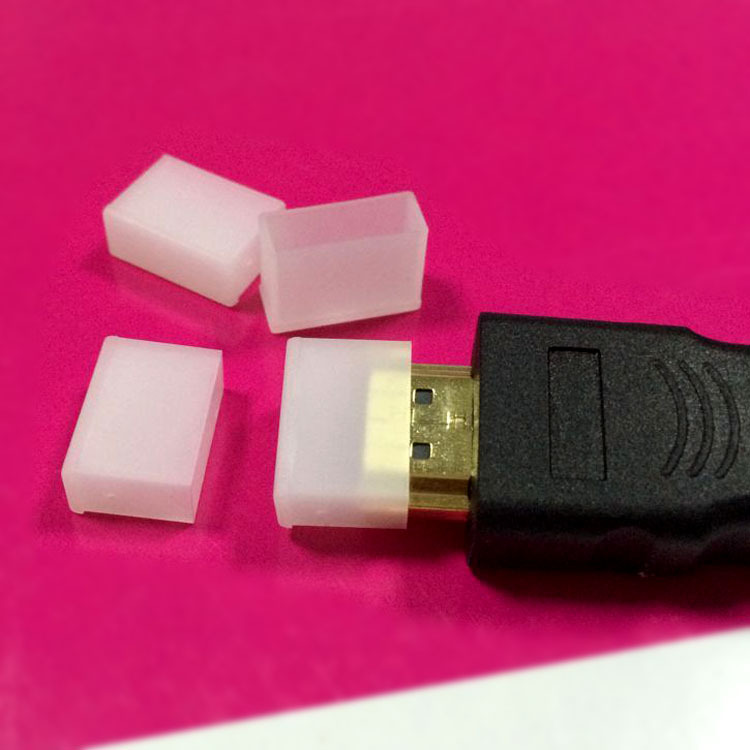 厂家HDMI数据线盖VGA公头防尘塞/盖/帽 保护胶塞套HDMI保护套现货