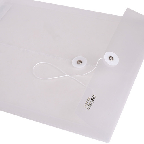 5511 transparent file bag A4 plastic wire wound data storage file bag wrapped wire thickened briefcase