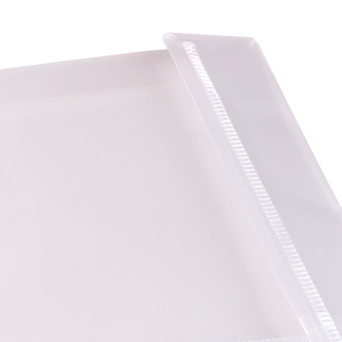 5511 transparent file bag A4 plastic wire wound data storage file bag wrapped wire thickened briefcase
