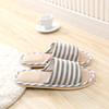 Non-slip slippers indoor for beloved, slide, cotton and linen, soft sole, wholesale