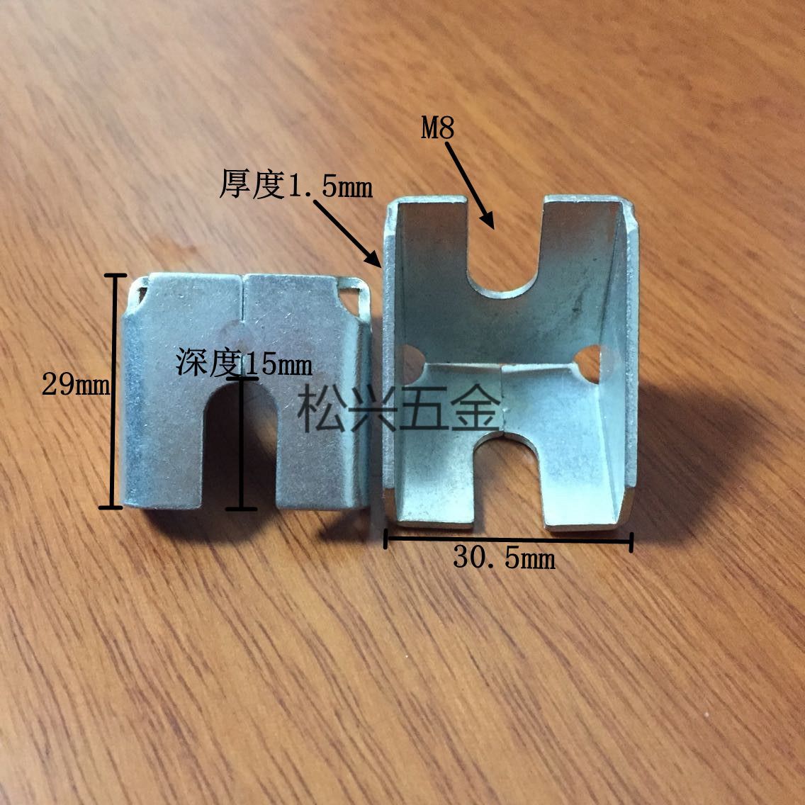 30铝型材连接件 型材通用角码 30型材用镀锌角码 铁角码