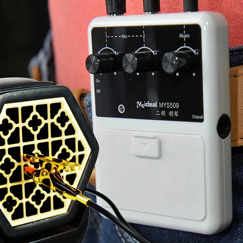 Многофункциональный усилитель звукоснимателя Erhu Высококачественные Музыкальные инструменты Специальный зажим для звукоснимателя Mike Erhu Huqin Pickup