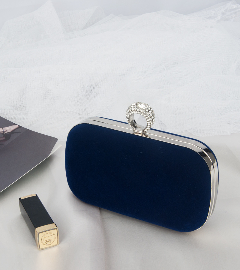 Bolsa de cena de terciopelo clásica retro cheongsam vestido bolso de lujo transfronterizo de alta calidad bolso de diamantes bolso clucth bolsa