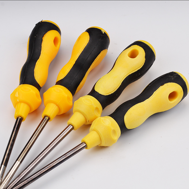 厂家供应 十字一字手动螺丝刀 强磁螺丝刀 葫芦柄螺丝刀耐用绝缘