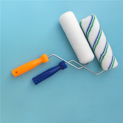 廠家不會毛掉滾筒刷乳膠漆滾筒刷工具刷塗料刷中毛短毛滾筒刷純白