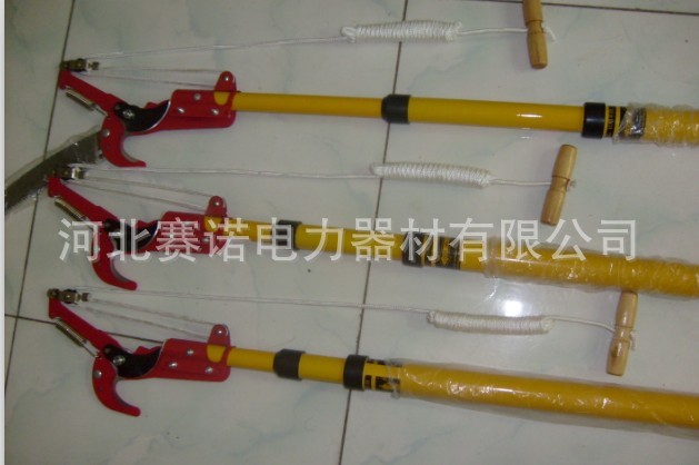 殿力伸缩型10米绝缘枝剪 高压枝剪 高压带电作业高枝剪10米加长