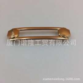 工厂金属长条鞋扣 合金拉皮鞋扣 五金豆豆鞋装饰扣 女鞋金属