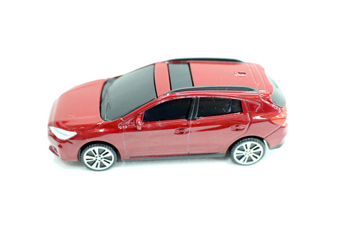 Foreign trade gift toy car 1:64 alloy car model SUBARU Subaru car simulation ornament metal