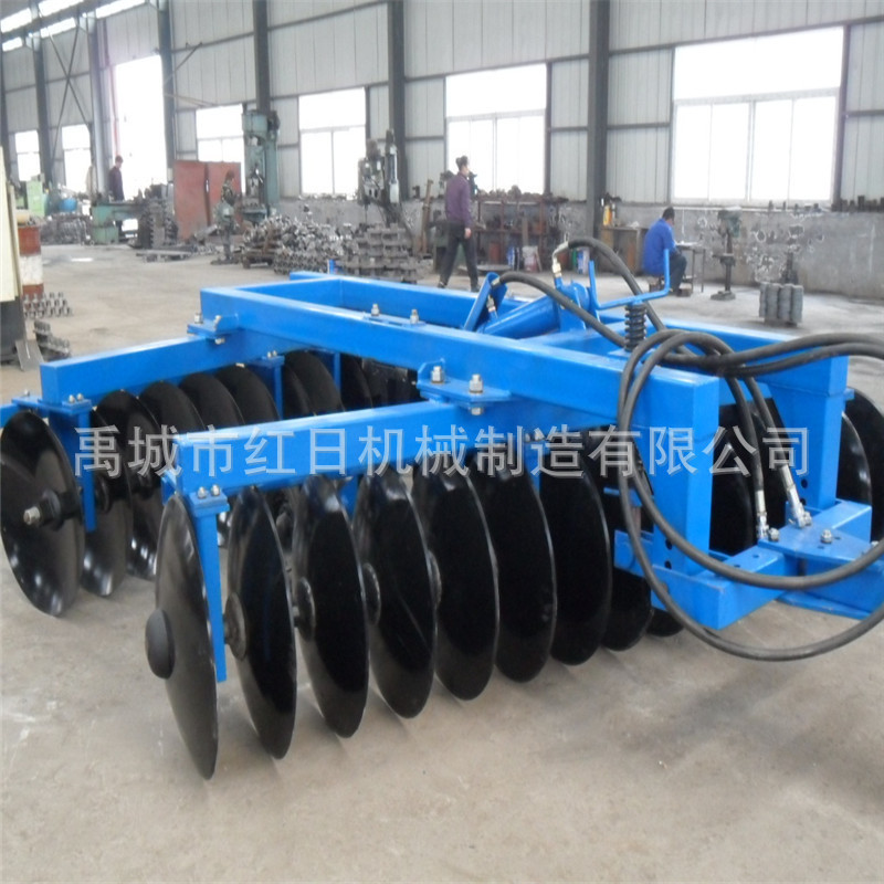 红日批量供应20片液压牵引重耙重型圆盘耙   开荒耕整圆盘耙