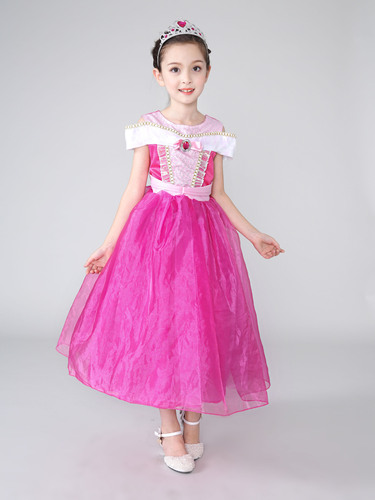 Elsa Princess Dress Frozen Love Dress Children's Costume Girl Child Formal Gown