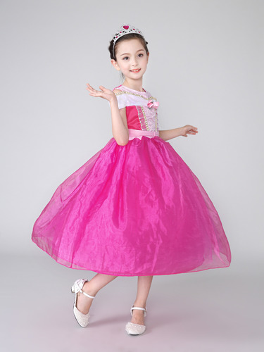 Elsa Princess Dress Frozen Love Dress Children's Costume Girl Child Formal Gown