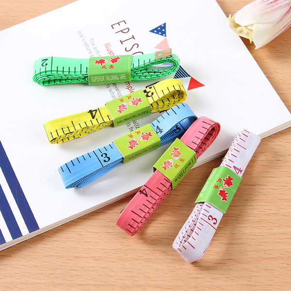 Tape ruler soft ruler three-circumference measuring ruler multi-functional waist chest circumference measuring clothes height ruler 1.5 m cloth ruler