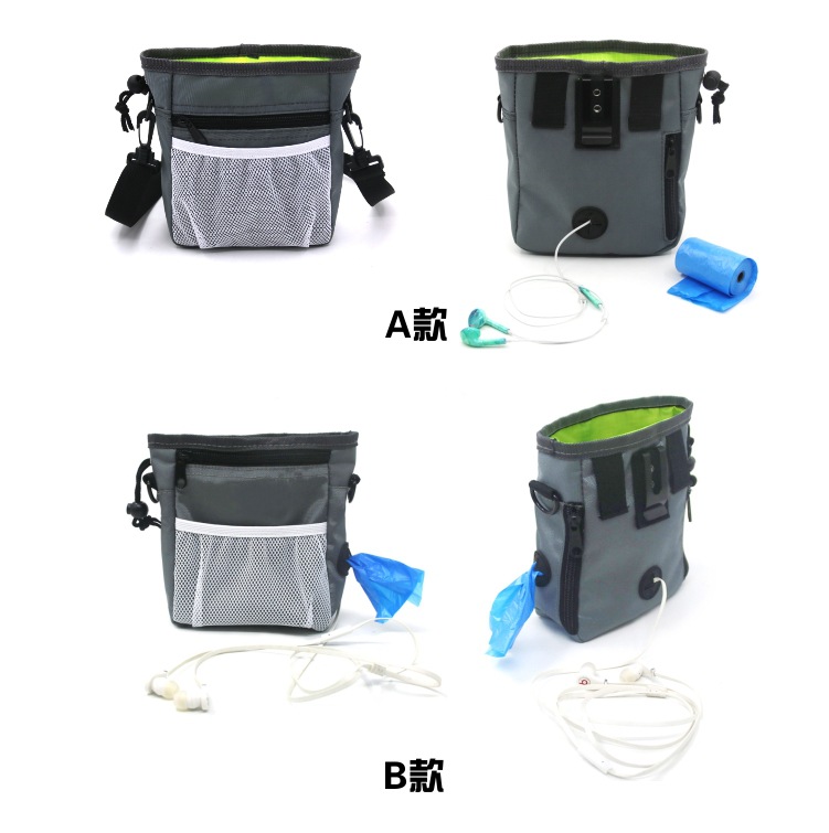 Bolsa de comida para perros multifuncional portátil transfronteriza bolsa de almacenamiento bolsa de entrenamiento para mascotas de gran capacidad merienda ventas directas de fábrica