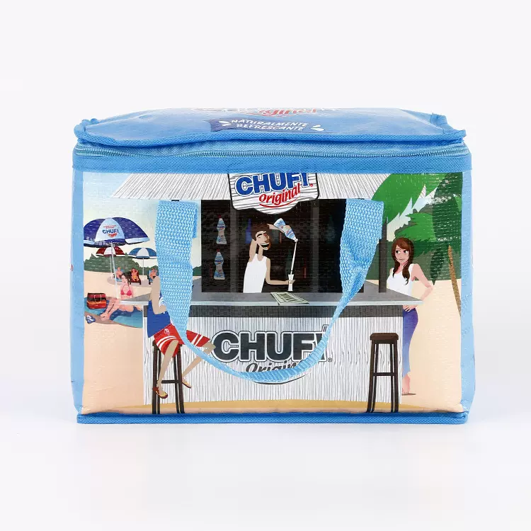 工厂商品详轻袋无负担无纺牛津布内加难皱珍珠棉保温袋更加