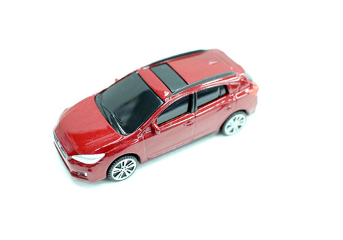 Foreign trade gift toy car 1:64 alloy car model SUBARU Subaru car simulation ornament metal