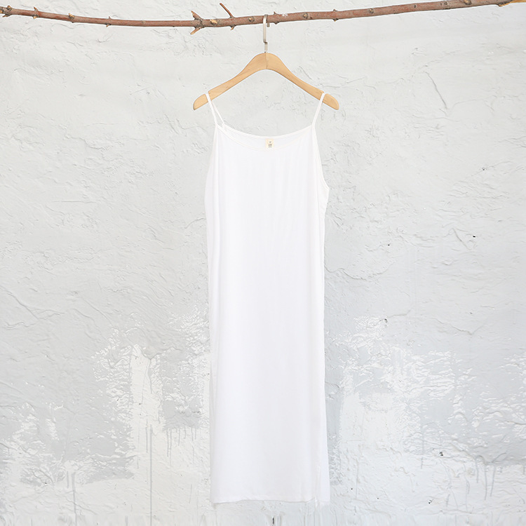 2023 Summer High Density Cotton Easiest for Match Bottoming Dress Suspender Skirt Dropshipping