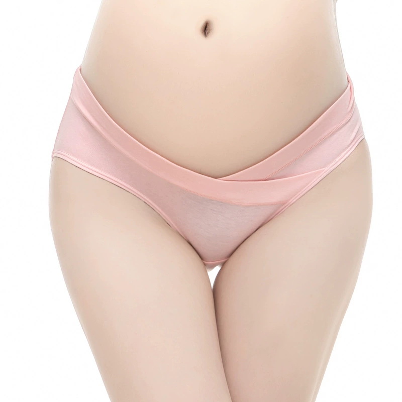 Pants with belly support, cotton underwear for pregnant, plus size