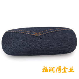 近视眼镜盒牛仔眼镜盒板材镜眼镜盒眼镜盒直销眼镜盒便携